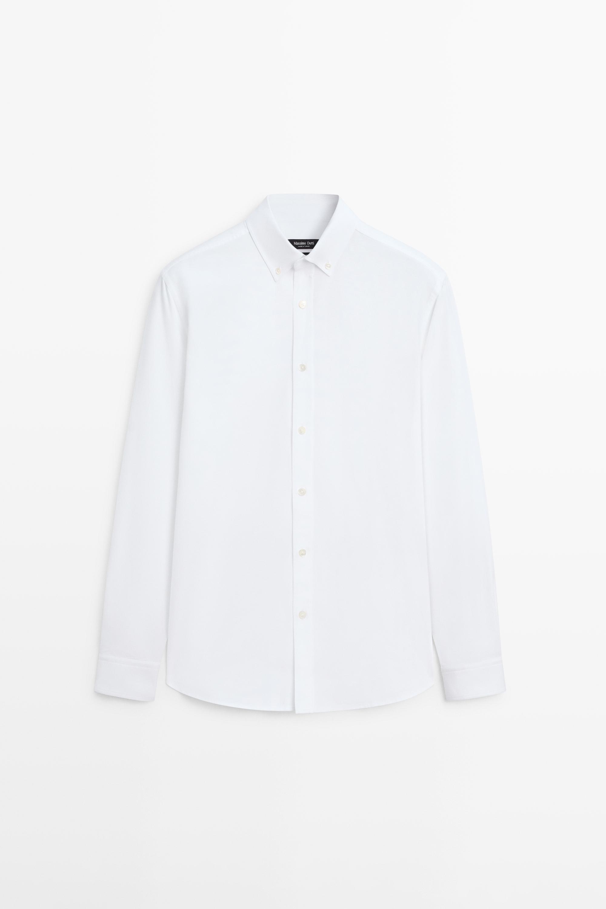 Chemise regular fit oxford 100 % coton